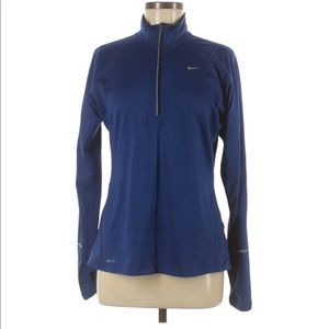 Blue size medium Nike track jacket
